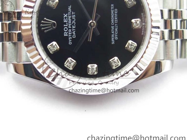 Bracelet Dial Black BP Edition Crystal on Maker Jubilee 31mm 278271 Datejust SS Best 0202